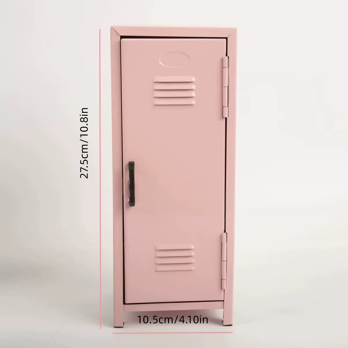 Armoire de rangement en métal Kawaii