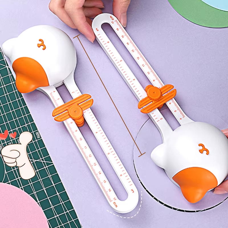 Précision 360 ° Cutter circulaire réglable pour scrapbooking