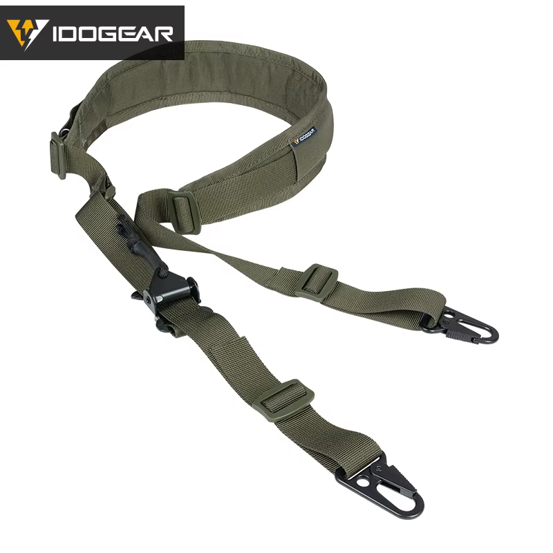 IDOGEAR tactique fusil fronde Slingster 2 points chasse rapide tirer Ranger vert 3428