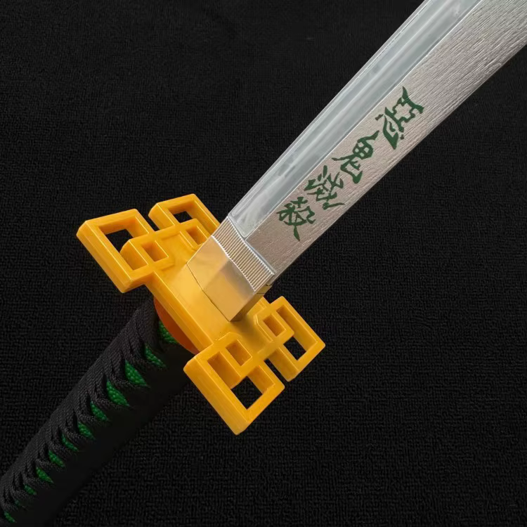 40 pouces fumée lueur démon Slayer Katana Muichirou lumière vapeur épée Anime Cosplay réel japonais
