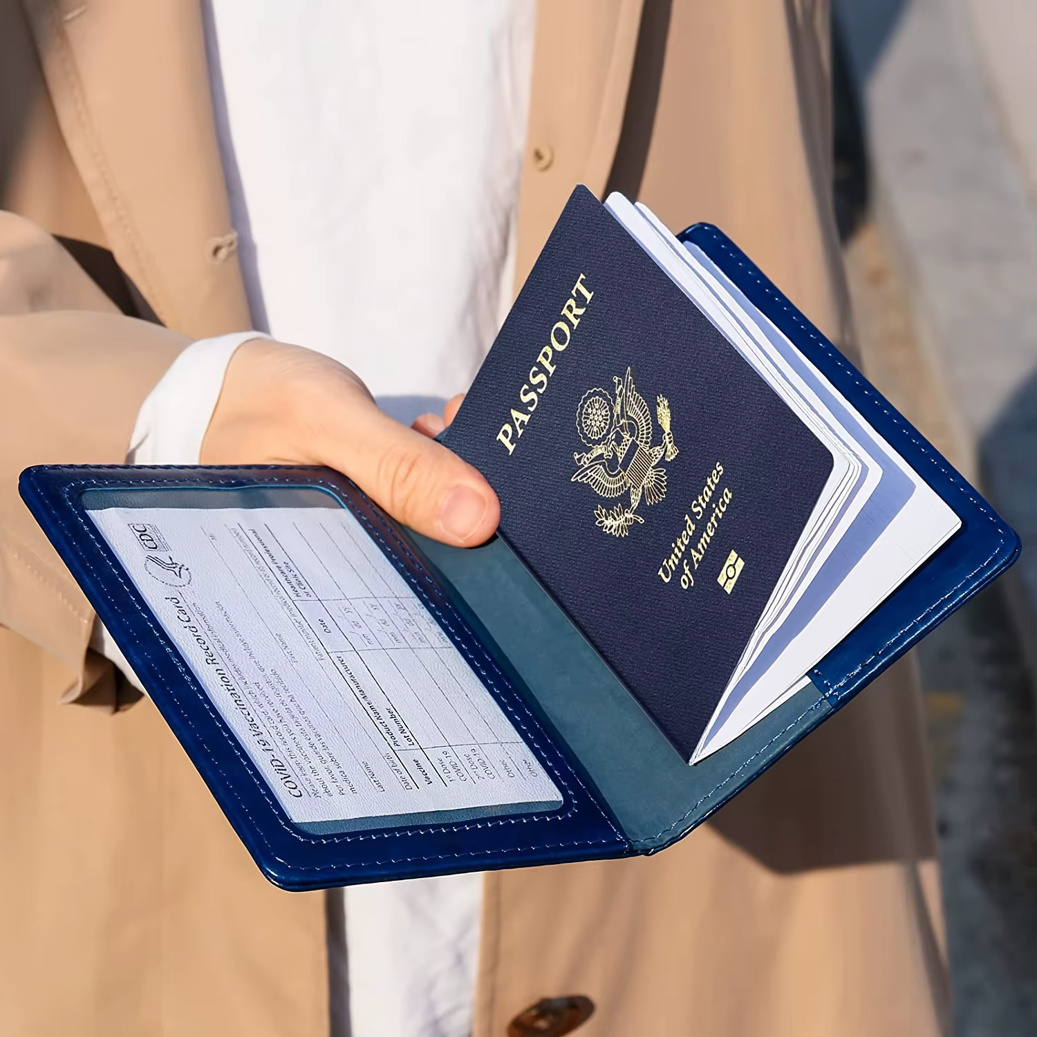 Couverture de porte-passeport