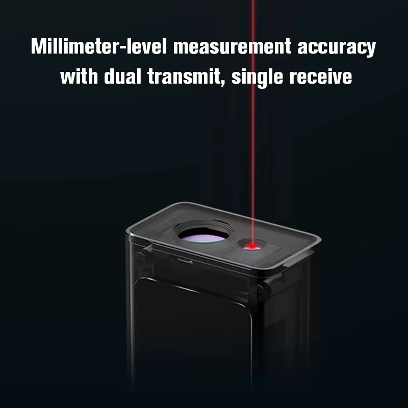 Nouveau télémètre laser intelligent MIJIA, mesureur de distance en temps réel, écran LCD, télémètre laser, ruban à mesurer, fonctionne avec l'application Mi Home