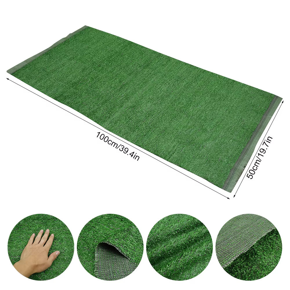 Pelouse artificielle haute densité faux tapis d'herbe 1M tapis d'herbe artificiel balcon intérieur faux gazon tapis rouleau bricolage décoration de jardin