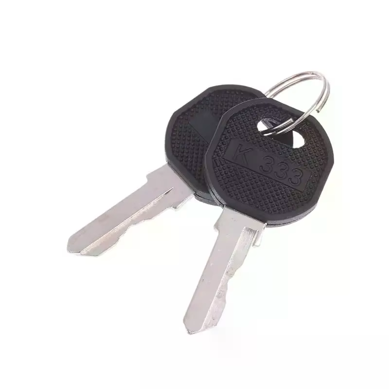 2 pièces K333 clés clé de casier de caravane pour Emka EK333 Elddis clé