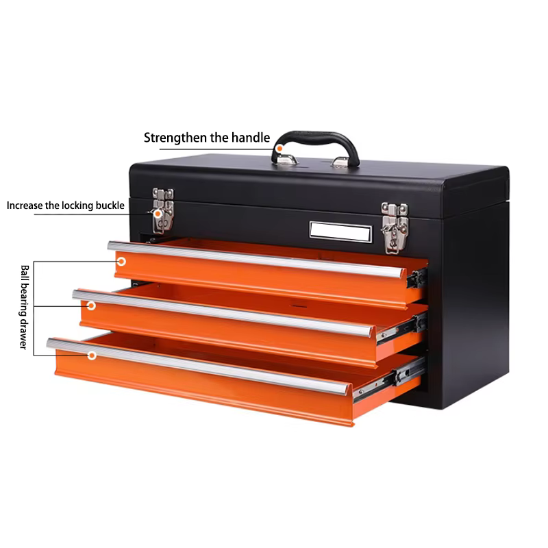 4-MELBoîte de rangement pour pièces d'outils de réparation de voiture
