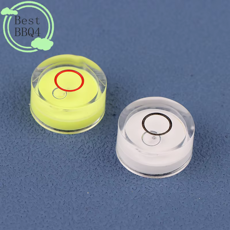 (BBQ4) 5 pièces Mini niveau à bulle rond de précision