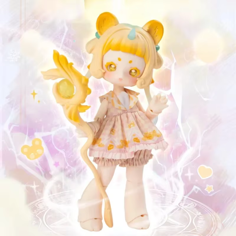 Anary-Cute Beast Magic Series Herb D Dolls, Blind Box, Caixa Caja, Cadeau pour filles et garçons, Mystery Box, Anime Action, En stock