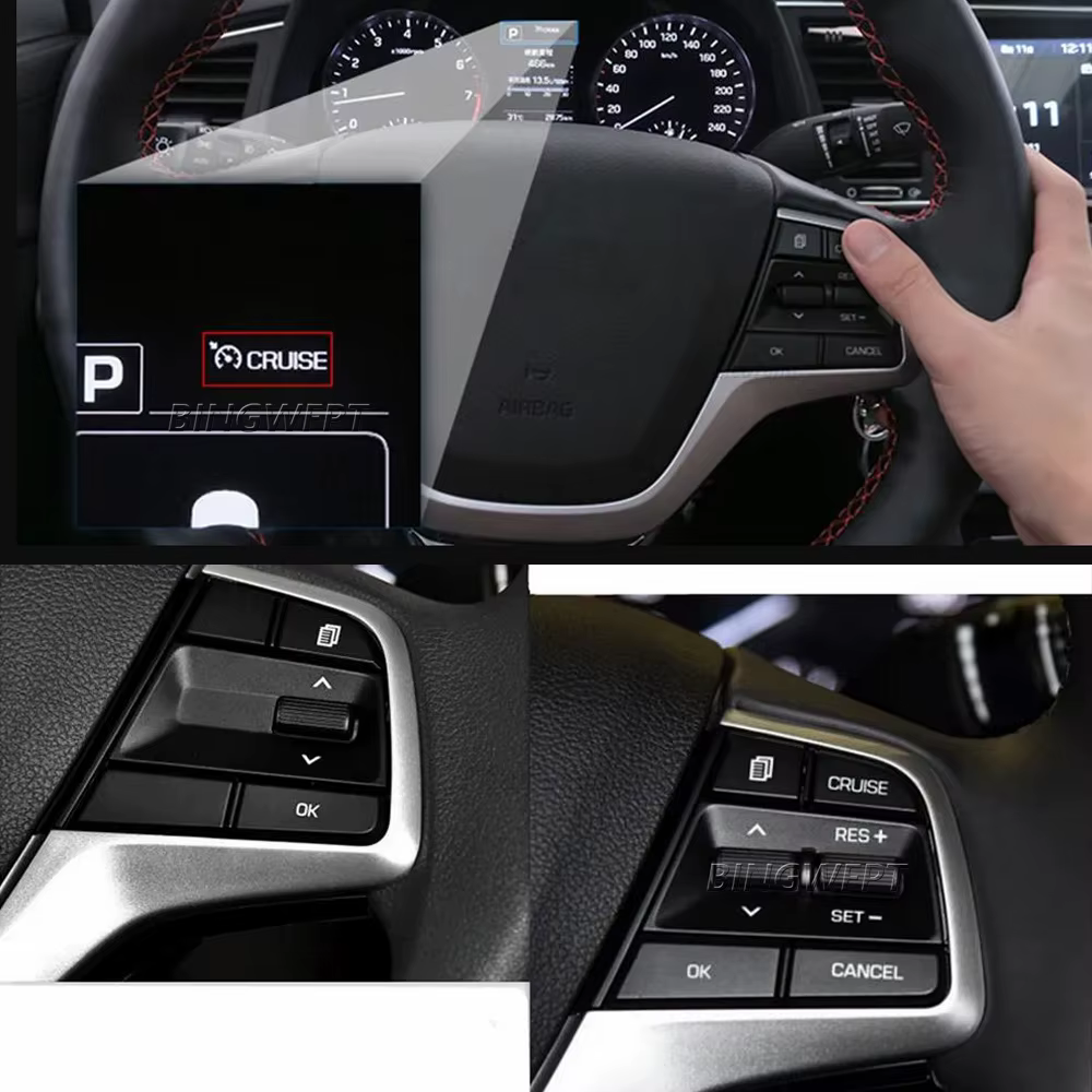 Bouton droit avec rétroéclairage pour Hyundai Accent 1.6L 2019 2020 2021 2022