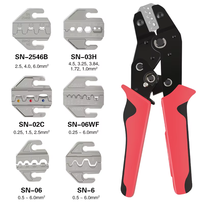 Pince pressée, outils d'électricien
