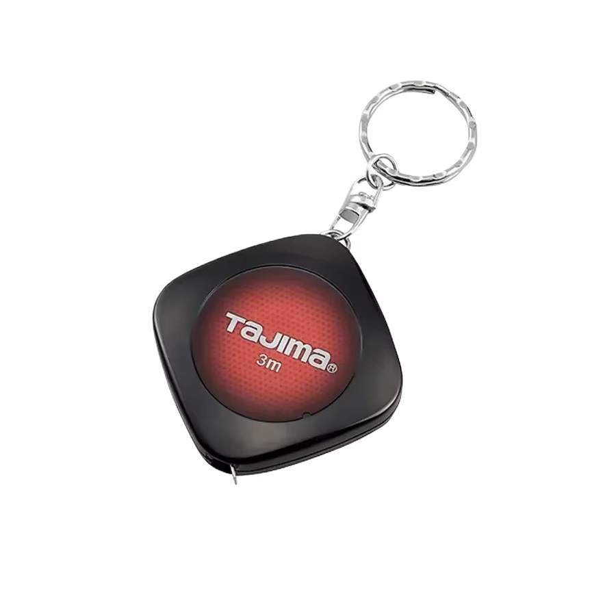 Mètre Ruban Mini Tajima 1/2/3M avec Anneau Porte-clés – Largeur 6mm