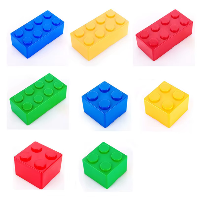 Smile Position-Boîte de rangement pour blocs de construction