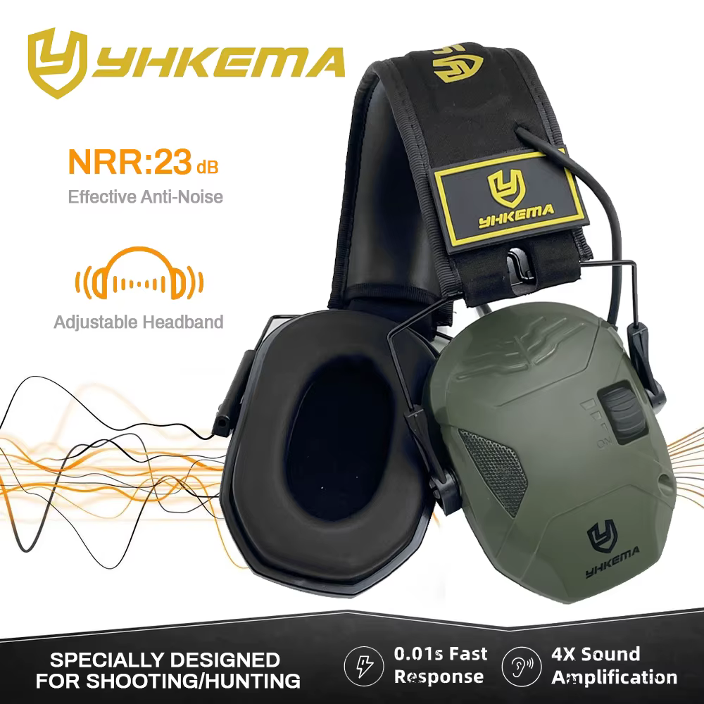 Cache-oreilles de Protection auditive électronique pour le tir