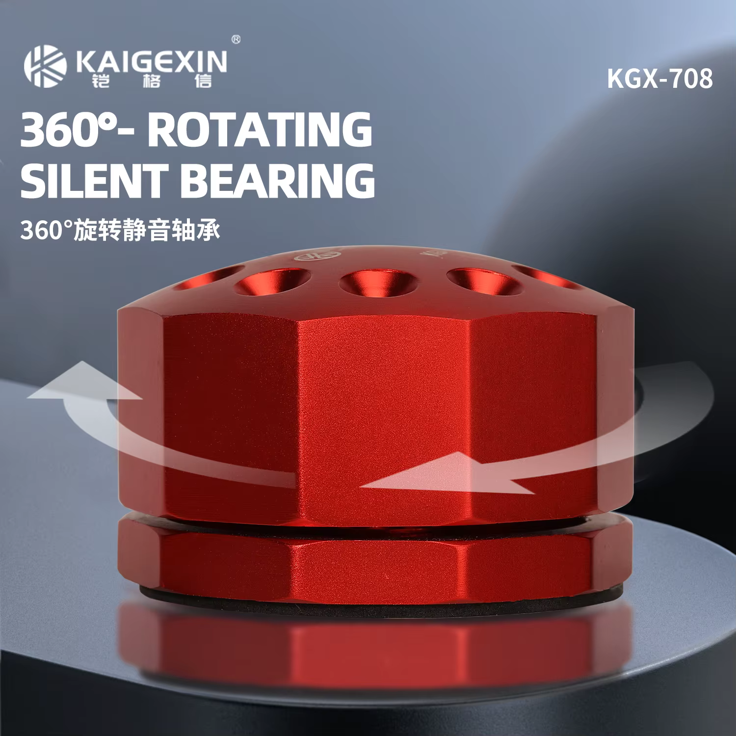 KAIGEXIN KGX-708 Support de rangement pour tournevis multifonction Boîte rotative 360 °