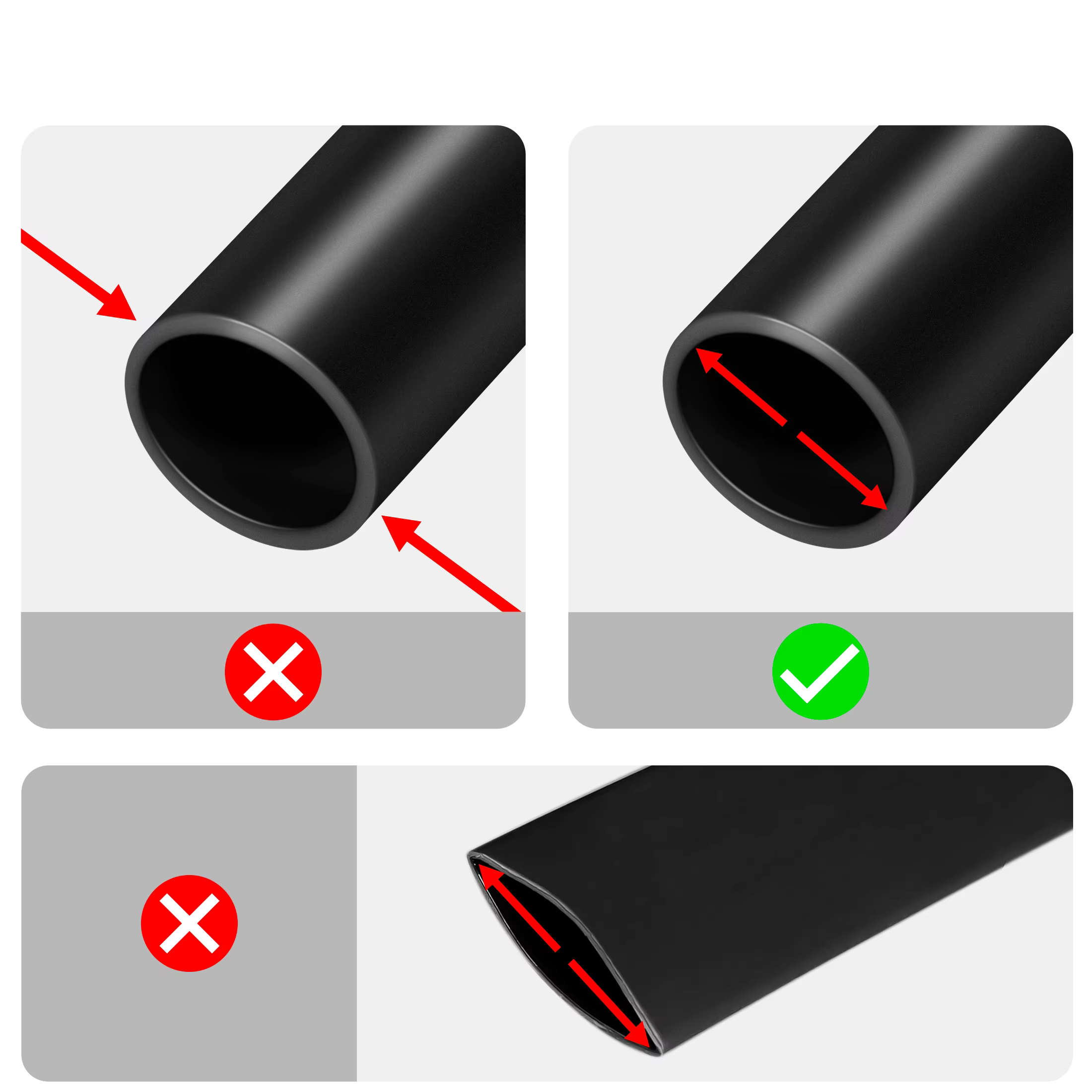 Tube thermorétractable 1M 4:1