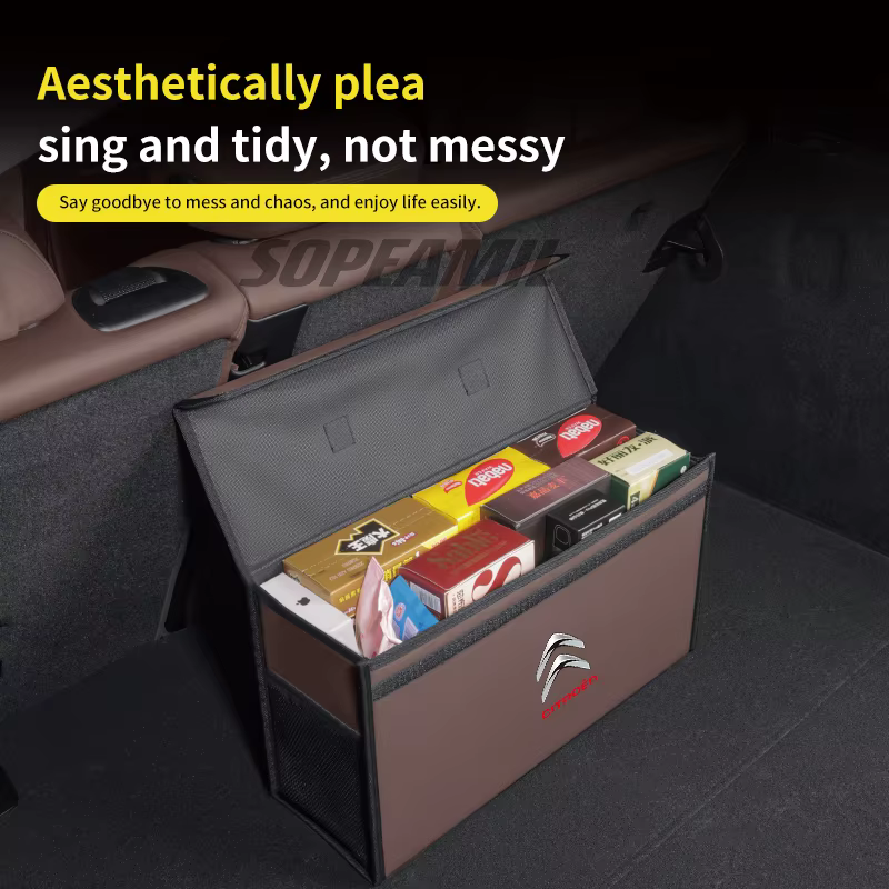 Boîte de rangement de voiture
