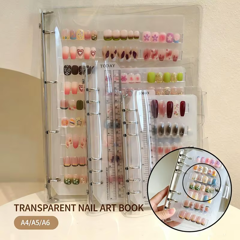 Album de rangement grande capacité pour pièces de nail art