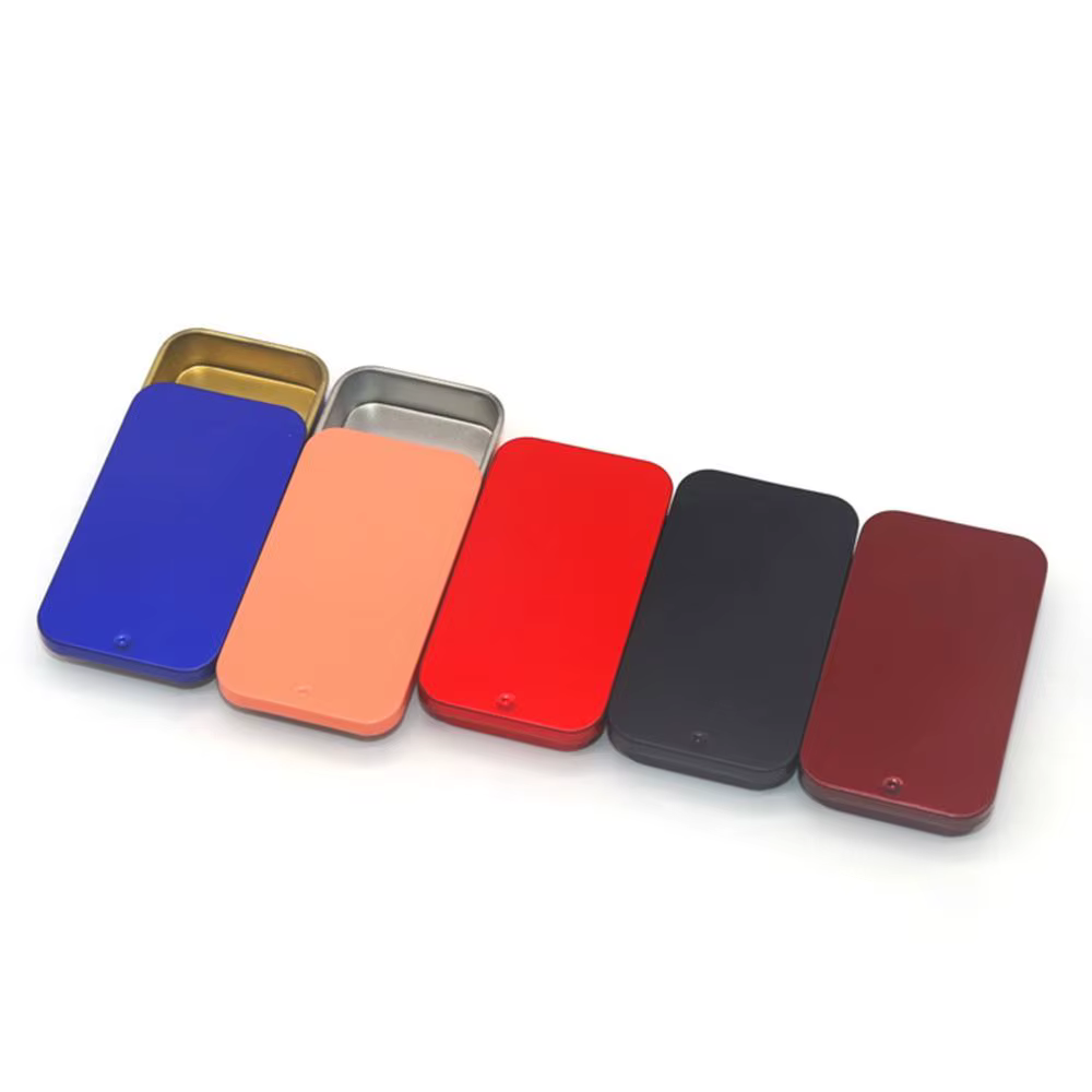 Boîtes AfricHinged Rectangulaires Multicolores