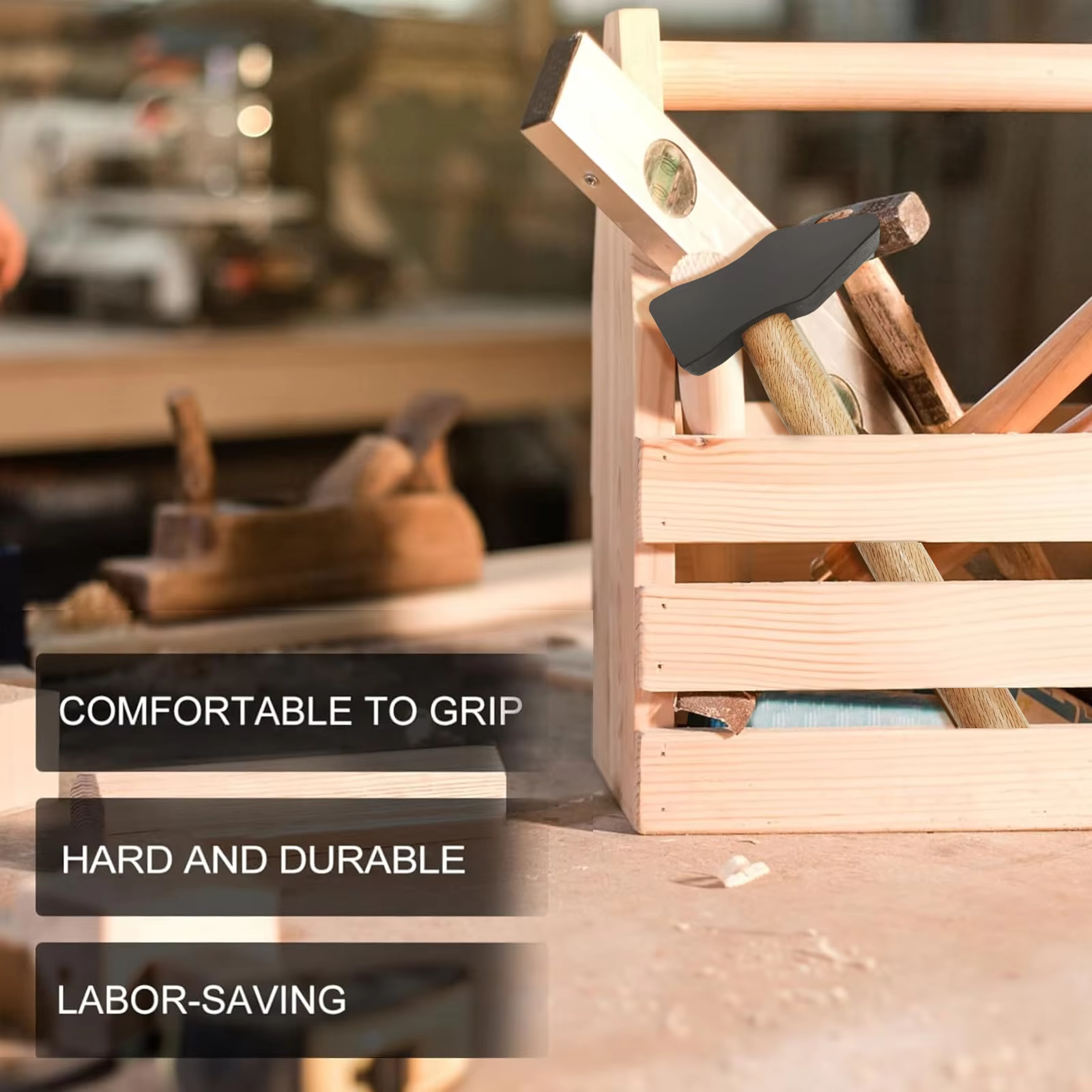 Marteau de machiniste à manche en bois