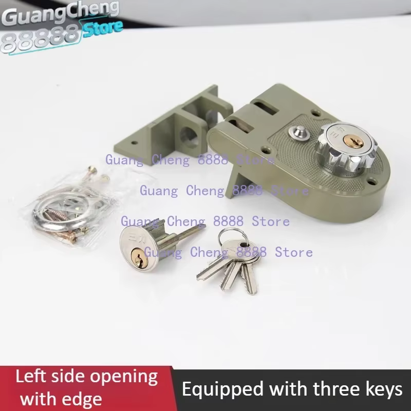 Serrure de porte extérieure en acier