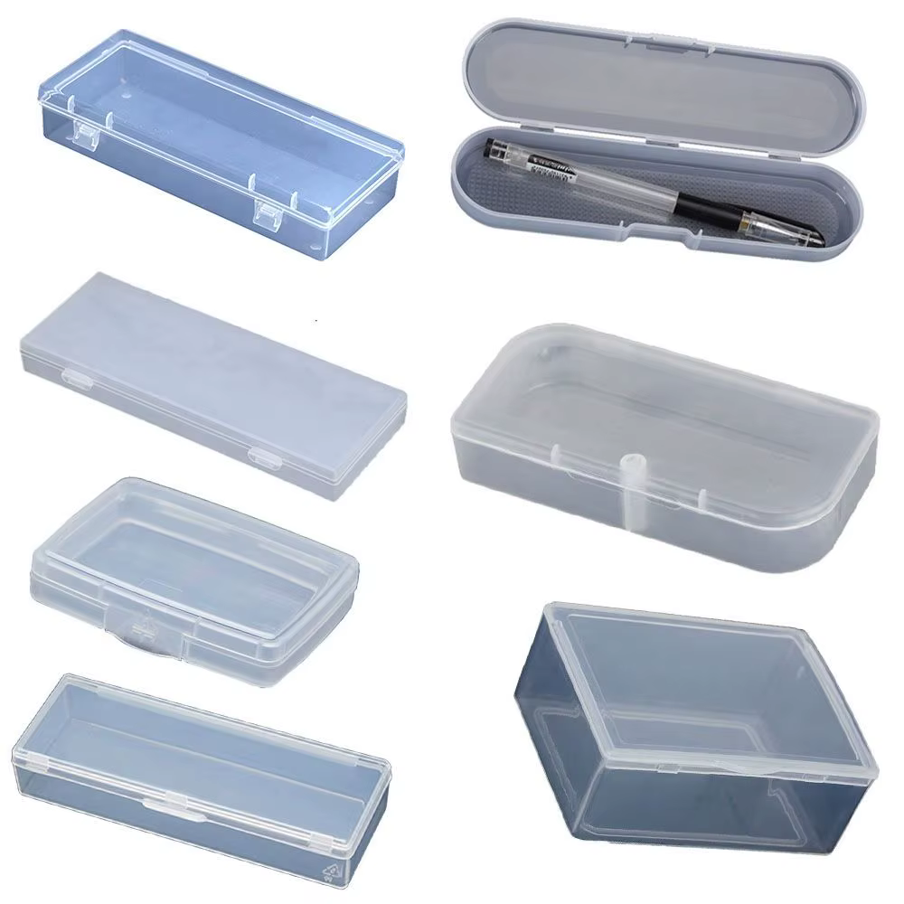 Boîte de rangement en plastique Transparent et rigide
