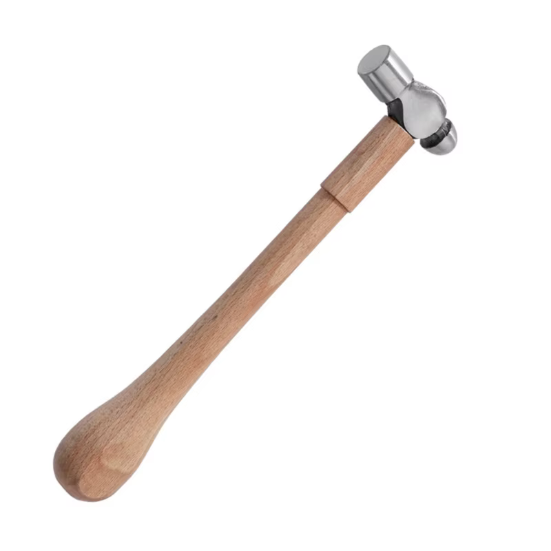 Marteau à bille avec manche en bois