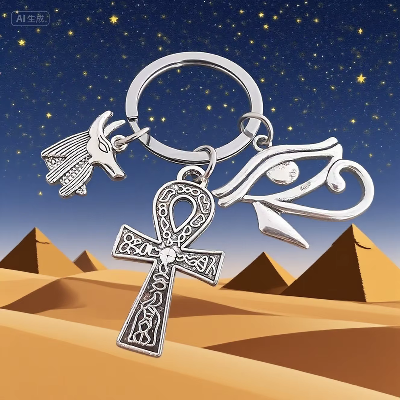 Porte-clés de la mythologie égyptienne - Ankh