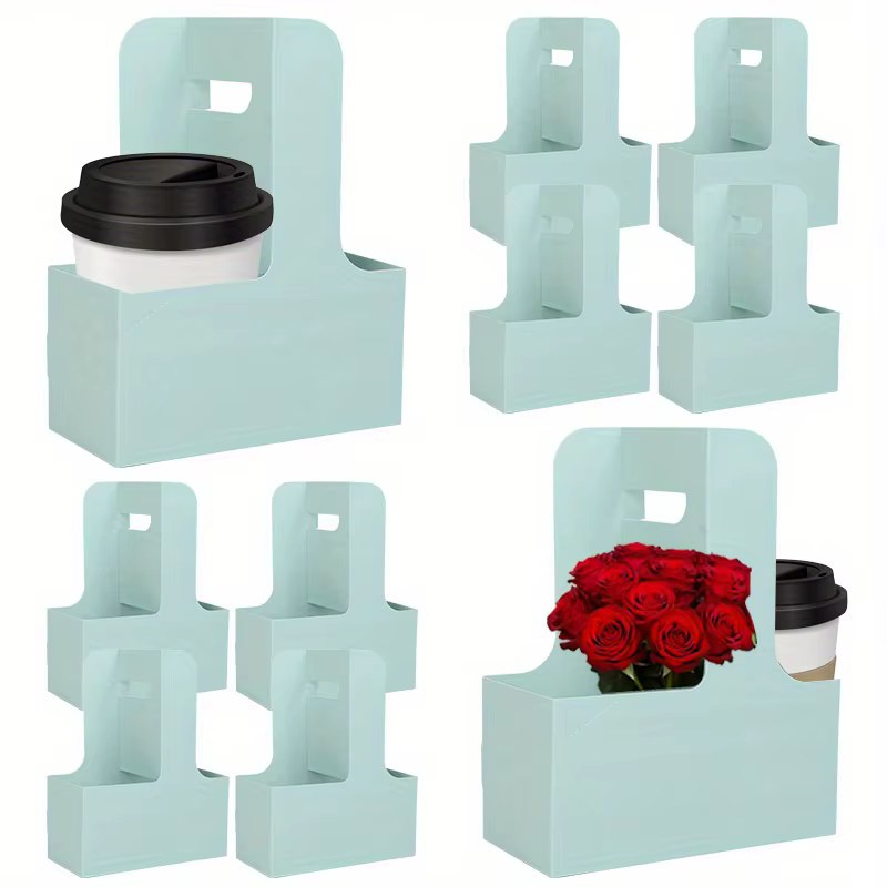 Coffrets cadeaux floraux avec poignées