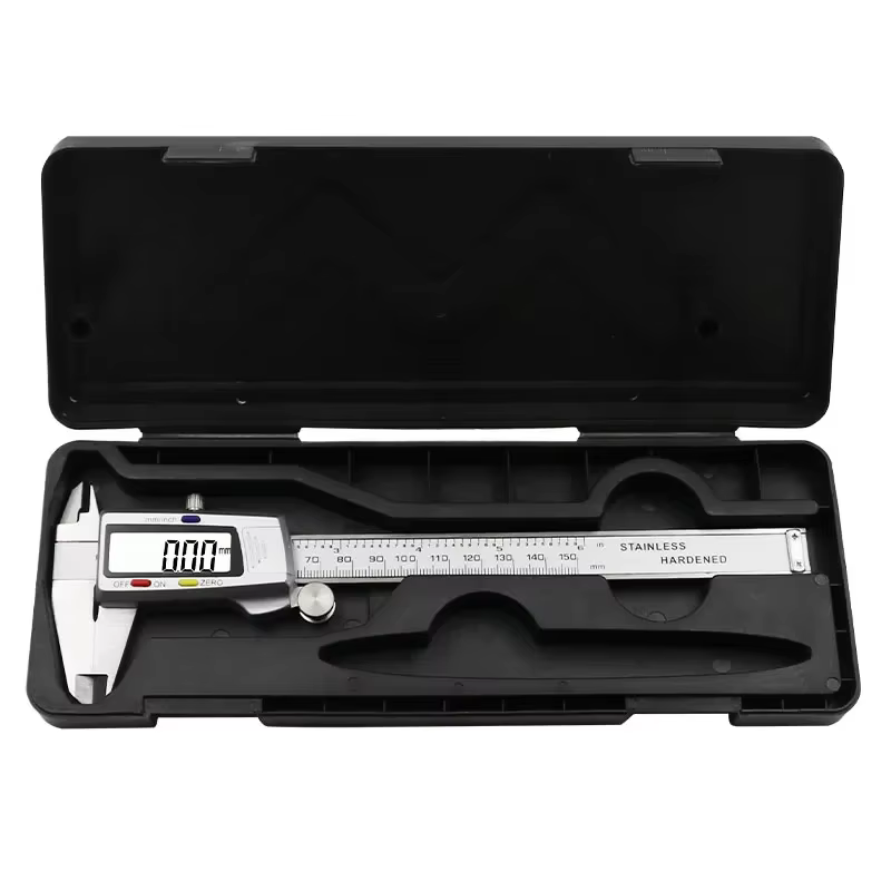 Outil de mesure pied à coulisse numérique en acier inoxydable 6 "150mm Messschieber Paquimetro Instrument