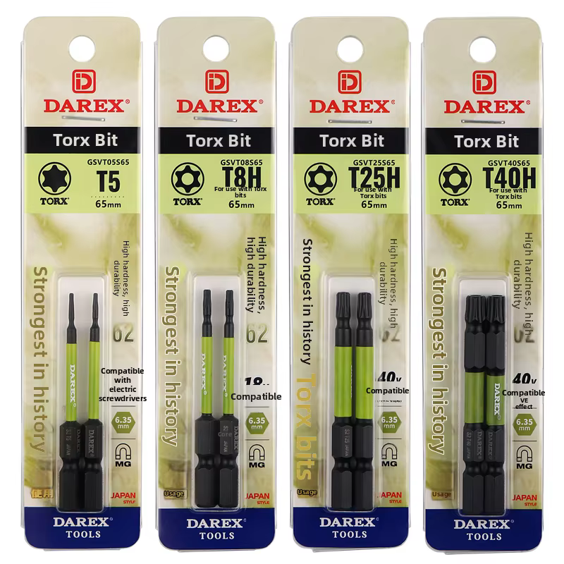 Jeu de embouts Torx pour tournevis électriques