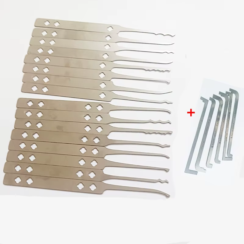Outil de pratique de réparation de clé en acier inoxydable