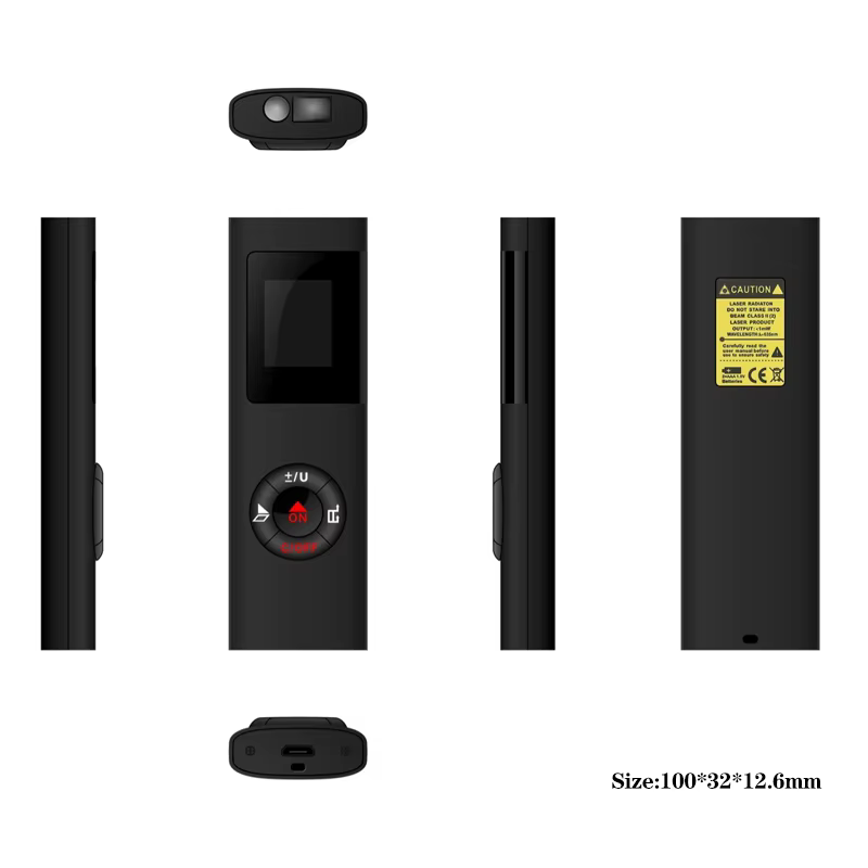 XMSJ – Mini distancemètre Laser 40M 60M, mesure télémètre infrarouge Portable Rechargeable par USB