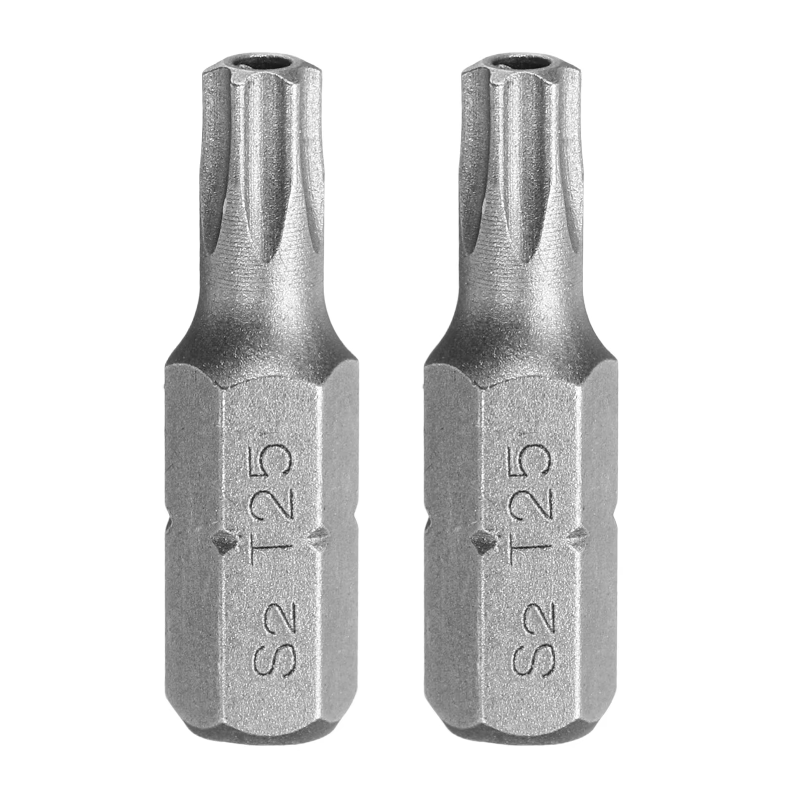 2/5/10 pièces T6 T8 T10 T15 T20 T25 T27 T30 T40 embout de tournevis Torx 1/4 "tige hexagonale 25mm S2 tête étoile