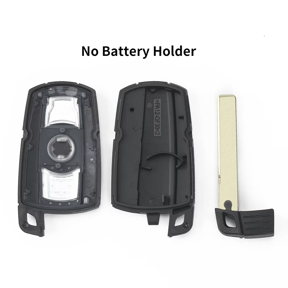 KEYYOU coque de clé à distance pour BMW E61 E90 E82 E70 E71 E87 E88 E89 X5 X6 pour 1 3 5 6 série 3 boutons étui de clé de voiture intelligente