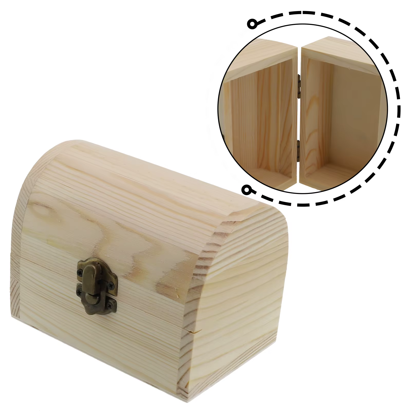 Boîtes boîte en bois