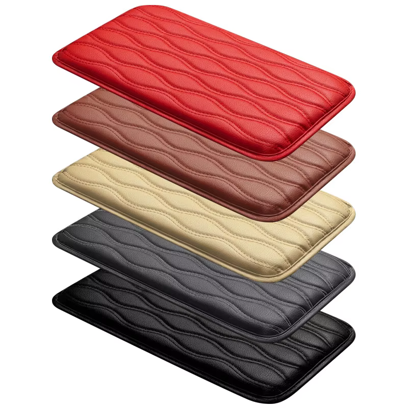 Boîte de rangement pour accoudoir de voiture, Organisateur de console centrale de voiture, Coussin rehausseur d'accoudoir avec porte-gobelet et boîte de rangement pour accoudoir