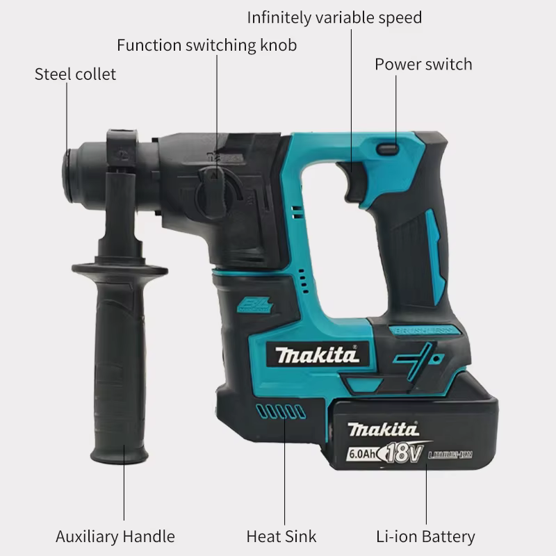 Marteau électrique sans fil Makita 18V