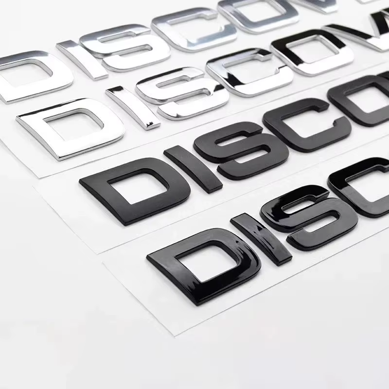 Emblème 3D ABS Range Rover, lettres, autocollant pour capot de voiture, pour Land Rover Discovery 2 3 4 Range Rover Freelander SVR