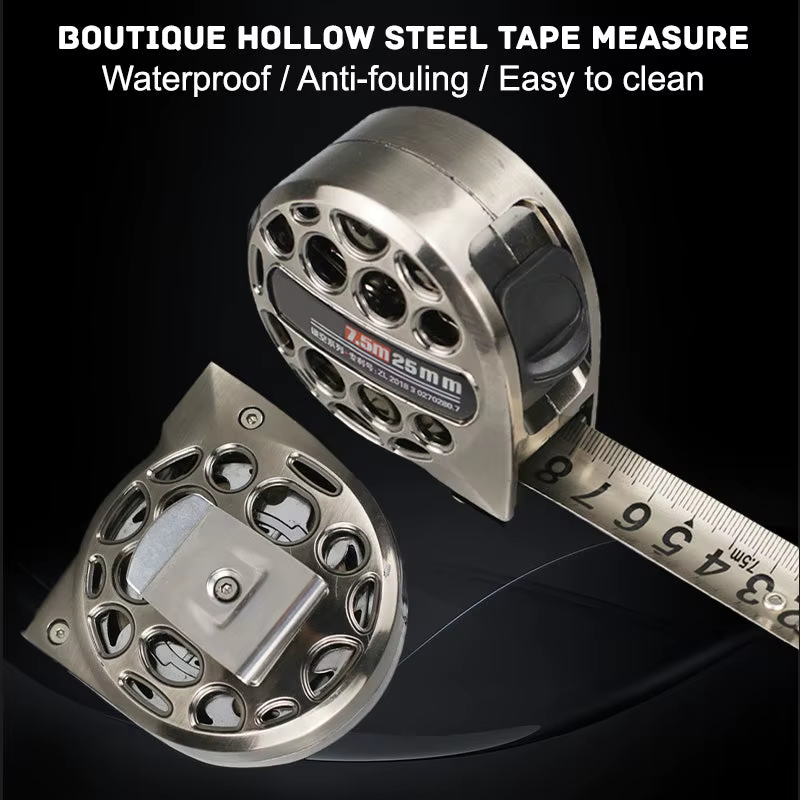 MeaccelerTape-Mètre rétractable en acier inoxydable