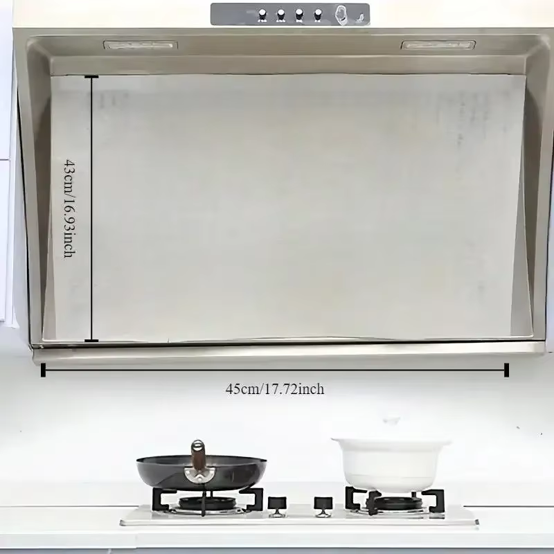 Lot de 12 filtres en papier absorbant pour hotte de cuisine, couvre-hottes jetables anti-graisse pour hotte aspirante latérale
