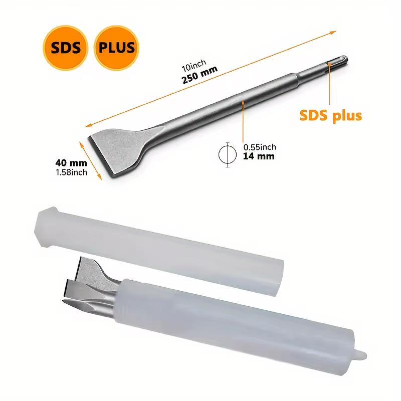 Jeu de ciseau à tige sds-plus pour perceuses à percussion rotative