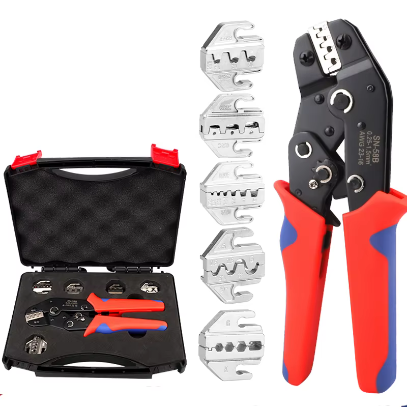 Jeu de pinces à sertir