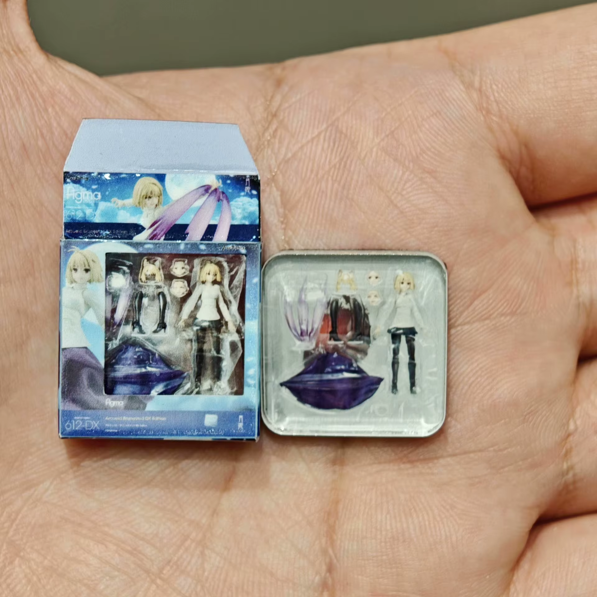 Boîte vide pour figurine 1/12 Mini Figma