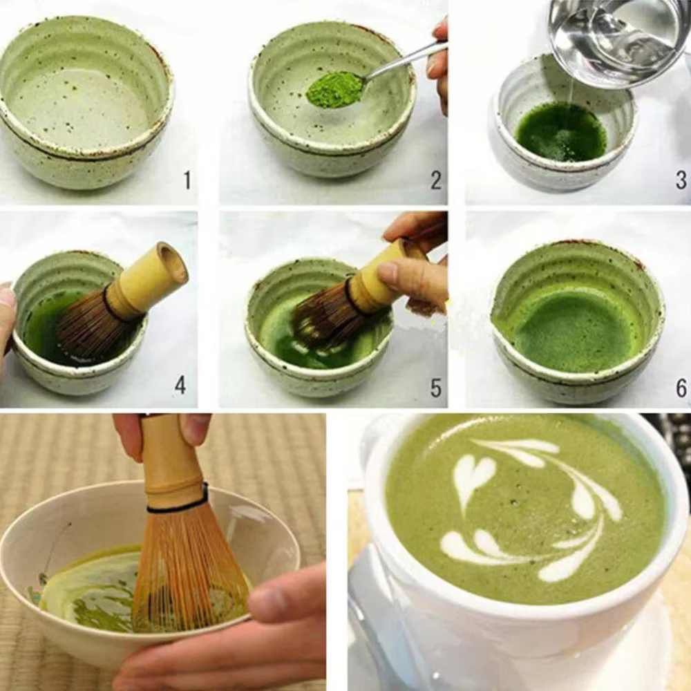 Fouet à matcha - Fouet en bambou pour poudre de matcha