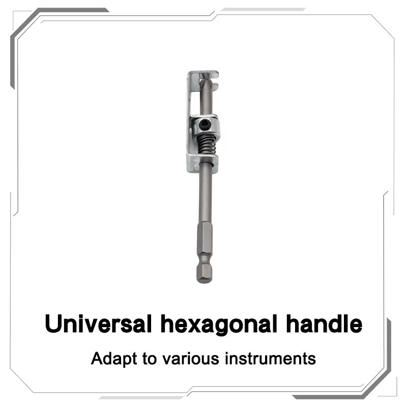 Embout de tournevis magnétique à tige hexagonale