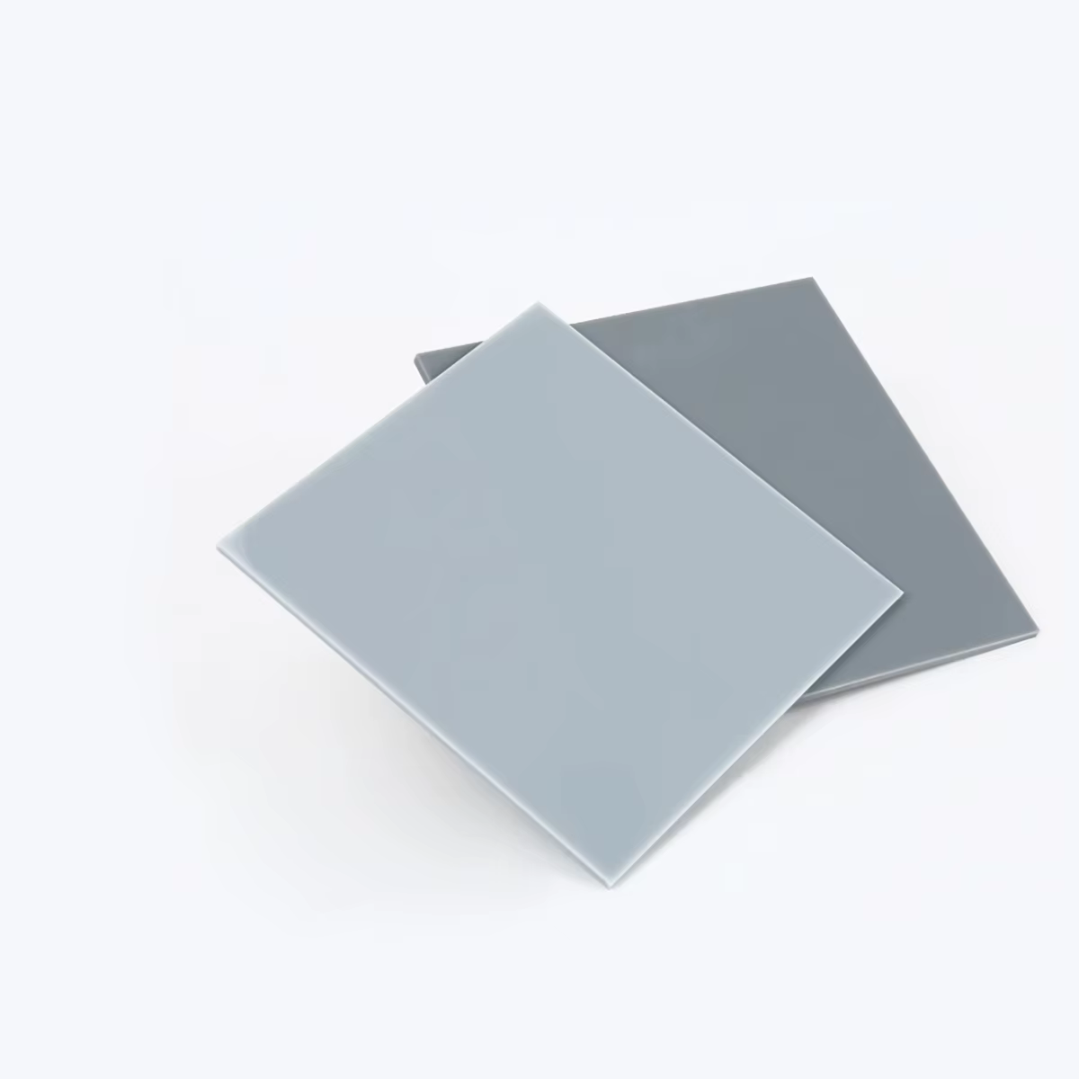 Feuille acrylique grise
