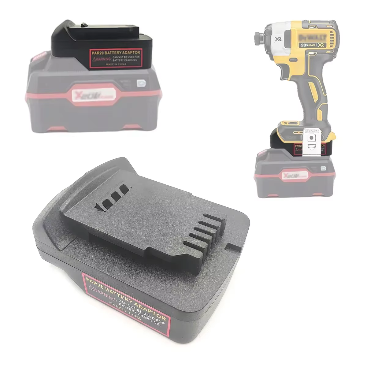 Pour Parkside 20V Batteries au Lithium convertisant pour Dewalt DCB série 18V/20V batterie au