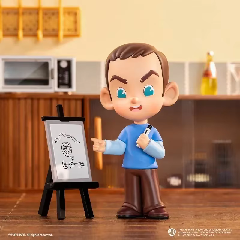 POP MART la série théorie du Big Bang boîte aveugle sac de devinettes décoration de bureau modèle mignon cadeau fille