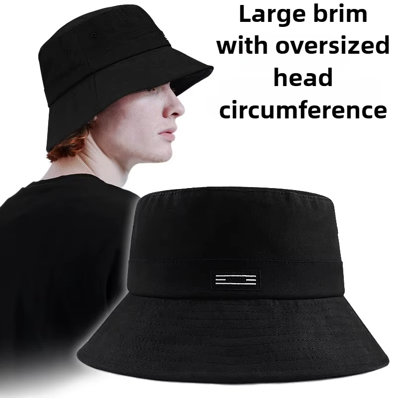 Chapeau seau à grande circonférence de la tête 65CM pour hommes