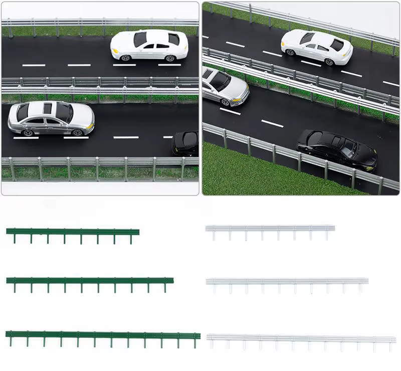 Modèle de garde-corps d'isolation d'autoroute