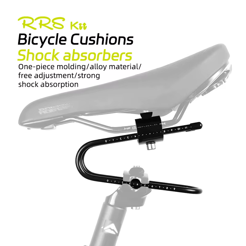 Dispositif de Suspension de selle de vélo pour vtt, montage d'amortisseurs de vélo de route de montagne, ressort en alliage d'acier, pièces de cyclisme confortables